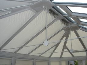 Pleated conservatory blinds in Derby 2 - Conservatory Roof Blinds