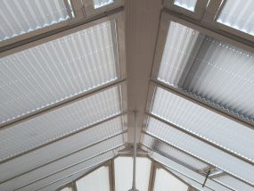 Roof blinds for Beauty Salon in Manchester - Conservatory Roof Blinds
